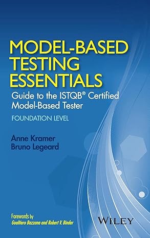 Model-Based Testing Essentials by Anne Kramer