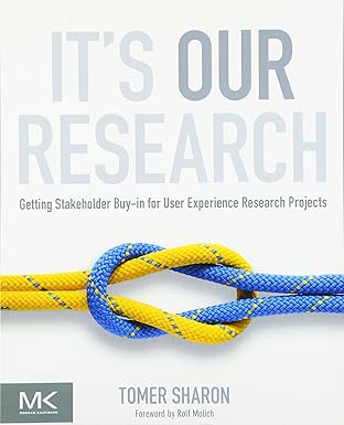 It’s Our Research by Tomer Sharon